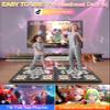 HAPHOM TIK-Tok Dance Mat Game for TV, Christmas Colors Wireless Plug and Play Wrinkle-Free & Non-Slip Electronic Dance Mats, Exercise Dance Pad with Camera for Kids and Adults, Boys & Girls Gifts Toy view 2