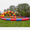 12x6m PVC Inflatable Bumper Car Go Kart Track Inflatable Go Karts Race Track view 3