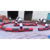 12x6m PVC Inflatable Bumper Car Go Kart Track Inflatable Go Karts Race Track view 4