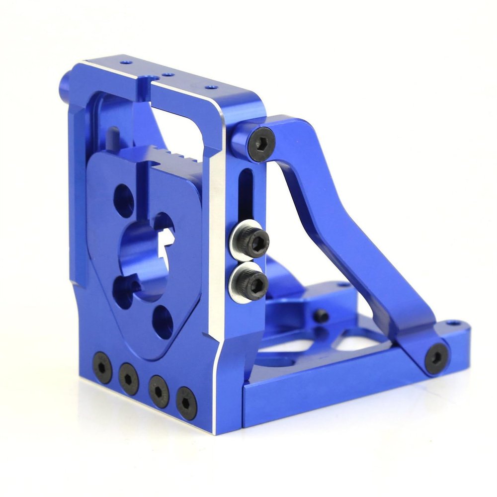 Alloy Motor Mount 7760 Fit for TRAXXAS 1/5 X-Maxx 6S & X Maxx 8S & 1/6 XRT 8S RC Truck Upgrades Parts Quick Release Motor Mount Fixed Bracket(Blue)
