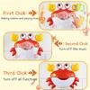 Baby Bath Toys for Toddlers, Crab Bath Bubble Maker with 12 Songs, 3 Pack Wind-up Pool Toys for Kid, Bathtub Toys As Birthday Gift for Boys Girls view 3