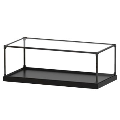 LXBAMKEA Acrylic Display Case Showcase, Stackable Dustproof Protection Box, Countertop Cube Stand, Clear Organizer for Figures Collectibles Models Toys Jewelry Storage, Assembly (Color : Clear, Size