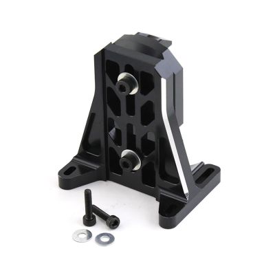 Aluminum Alloy Motor Tail Mount Fixed Holder Seat Fit for TRAXXAS 1/6 XRT 8S 1/5 X-Maxx 6S/8S RC Car Motor Tail Holder Base Upgrades Parts Accessories(Black)