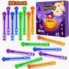 Halloween Treats Non Candy for Kids 32-100 Pack,Mini Bubble Wands for Toddlers, Halloween Party Favors Supplies Boo Basket Goodie Bag Stuffer Fillers,Small Classroom Toys Gifts Prizes for Boys Girls view 1