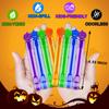 Halloween Treats Non Candy for Kids 32-100 Pack,Mini Bubble Wands for Toddlers, Halloween Party Favors Supplies Boo Basket Goodie Bag Stuffer Fillers,Small Classroom Toys Gifts Prizes for Boys Girls view 2