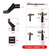ZHIPAIJI RC Servo Arm, 1 Set Servo Arm Push-Pull Rod Rudder Control Horn with Ball Joint for Fix Wing RC Model Airplane Accessories view 2