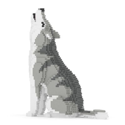 JEKCA Wolf 01S | Animal Plastic Building Blocks | Age 14+