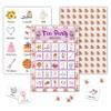 KFNER Garden Tea Party Bingo Game Card - 24 Players Bingo Games Set Indoor Outdoor Activities - Bridal Shower, Birthday, Tea Party Favors Supplies -A04 view 1
