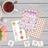 KFNER Garden Tea Party Bingo Game Card - 24 Players Bingo Games Set Indoor Outdoor Activities - Bridal Shower, Birthday, Tea Party Favors Supplies -A04 view 3