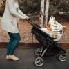 Hello Pumpkin Carseat Cover for Baby Oil Paint Texture Pumpkin Orange Fall Covers for Breastfeeding Breathable Car Seat Stroller Combos Cover Infant Carseat Canopy,Newborn Shopping Cart Covers view 3