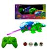 Kool KREEPERS RC-REX - Color-Changing & Walking Dinosaur Toy with Magic Magnetic Tongue That Extends & Catches Food Pellets. Features Wagging Tail, Flashing Lights & Roar Sounds view 1