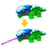 Kool KREEPERS RC-REX - Color-Changing & Walking Dinosaur Toy with Magic Magnetic Tongue That Extends & Catches Food Pellets. Features Wagging Tail, Flashing Lights & Roar Sounds view 4