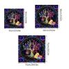 50x50/60x60/75x75cm Tarot Tablecloth Mat Geometric Divinations Table Cloth Board Game Oracles Card Pad Rune Support Mat view 4