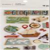 Recollections Geography 16 pc Stickers Globe Explore Discover Map view 1