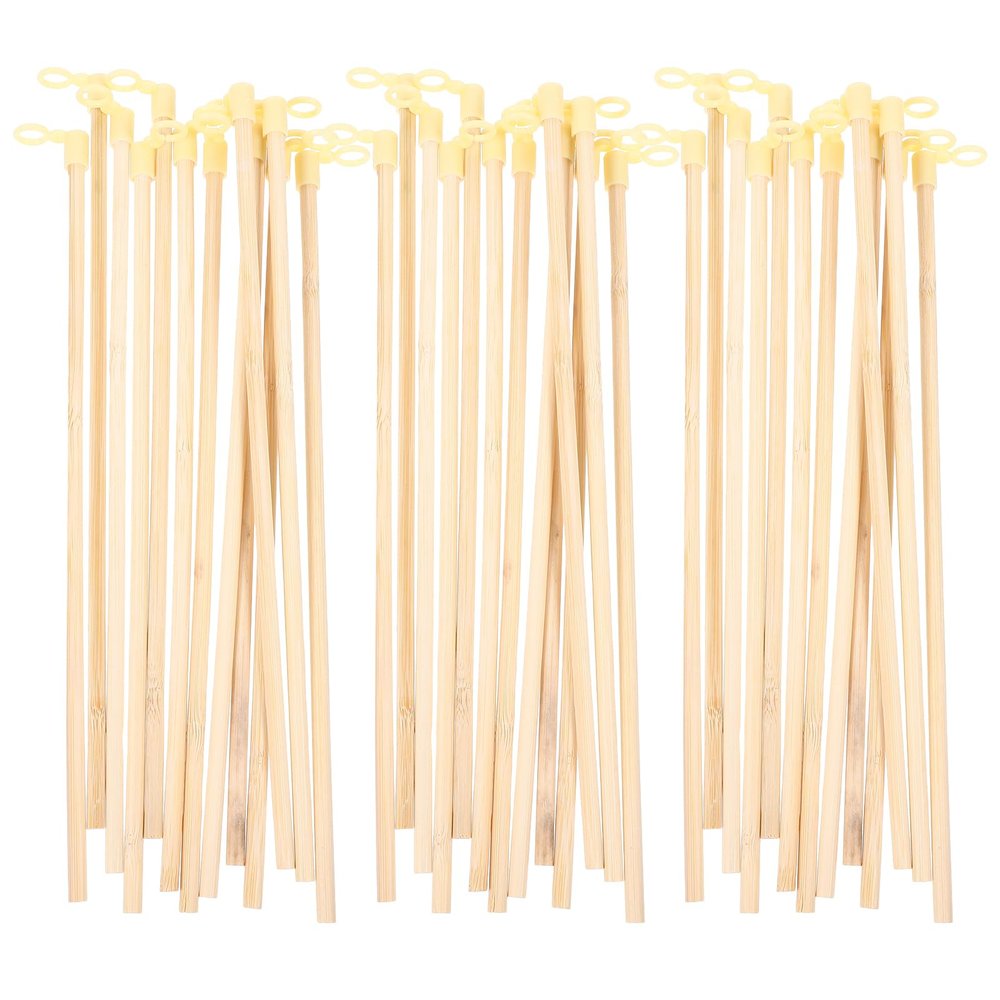 100pcs Japanese Wood Pole Kids Playsets Outdoor Playset Wood Stick Bamboo Pole Wedding Paper Fold Child Accessories Wooden