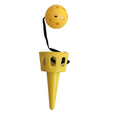 Toyvian 1 Set Yellow Suction Ball Ball in a Cup and Cup Game Catch Ball in Cup Game in Cup Game Japanese Ball Cup Game Outdoor Ball String Parent-child