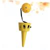 Toyvian 1 Set Yellow Suction Ball Ball in a Cup and Cup Game Catch Ball in Cup Game in Cup Game Japanese Ball Cup Game Outdoor Ball String Parent-child view 2