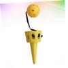 Toyvian 1 Set Yellow Suction Ball Ball in a Cup and Cup Game Catch Ball in Cup Game in Cup Game Japanese Ball Cup Game Outdoor Ball String Parent-child view 3