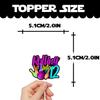 18pcs Glitter Bowling Ball Dessert Cupcake Topper Bowling Rolling into 12 Theme Decor Supplies Boys Girls Happy 12th Birthday Party Decorations view 2
