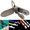 20 Pieces Metal Pacifier Suspender Clips Suspender Snap for Clothes Decoration Project Craft Bed Sheet Fasteners Clips Sheet Straps Holder Fasteners Clips (20 Packs) view 3