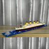 alltogetho Titanic Iceberg Model Ship Building Blocks Set Toys Micro Mini Bricks for Adults Girls Assemble Ice Love Cruise Ship view 3