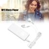Leapiture MP3 Player, Portable Mini MP3 Player Lossless Sound Digital Music Player Support Up to 64G Memory Card Pocket MP3 with Earphone and Charging Cable(White) view 3