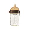 Thyseed PPSU Natural Breast-Like Bottle with Nipple(3-7 Months),10oz1pack view 1