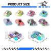 Benzem 50 Pcs Mini Pull Back Cars Set, Pull Back Racing Vehicles for Kids Toddlers, Bulk Toys Party Favors Treasure Box, Classroom Prizes, Pinata Fillers,Goodie Bag Stuffers for Boys Girls view 2