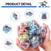 Benzem 50 Pcs Mini Pull Back Cars Set, Pull Back Racing Vehicles for Kids Toddlers, Bulk Toys Party Favors Treasure Box, Classroom Prizes, Pinata Fillers,Goodie Bag Stuffers for Boys Girls view 3