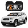 Kidney Cancer Warrior Aweareness Ribbon Foldable Car Windshield Sunshade Blocks Heat and Sun Glare Uv Rays view 3