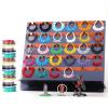 112 PCS Metal DND Condition Rings with Holder, DND Miniatures Status Rings in 28 Markers, Byhoo DND Condition Accessories Gifts for RPG Tabletop Games view 1
