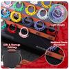 112 PCS Metal DND Condition Rings with Holder, DND Miniatures Status Rings in 28 Markers, Byhoo DND Condition Accessories Gifts for RPG Tabletop Games view 2