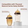Thyseed Natural Series Nipple, Wide-Neck, Extra Slow Flow,0-3 Month,1 Pack view 2