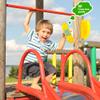 Haconba Swingset Phone Toys Playground Treehouse Phone Pretend Telephone Toy with Numeric Key for Kids Outdoor Playground Treehouse Jungle Gym Accessories (Yellow) view 3