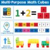 Libima 500 Pieces Math Cubes Set Learning Linking Manipulative Educational Cube Stem Connecting Cube Number Counting Cubes Blocks view 4