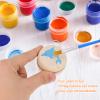 DECHOUS 15-Pack Wooden Yoyo for Kids: Small Yo-yo Toy Bulk for Beginners, Unfinished Wooden yoyo Party Favors for Boys Girls Ages 3-8, Birthday Classroom Prizes view 3