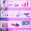 Kids Makeup Sets for Girls - 52 PCS Safe and Washable Makeup for Kids, Real Toddler Makeup Kit with Cosmetic Case, Girls Toys Age 4-12, Princess Toys Birthday Gifts(Dark Purple) view 2