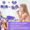 Kids Makeup Sets for Girls - 52 PCS Safe and Washable Makeup for Kids, Real Toddler Makeup Kit with Cosmetic Case, Girls Toys Age 4-12, Princess Toys Birthday Gifts(Dark Purple) view 4