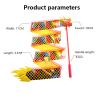 1M/2M Dance Ribbon Playing Props Hand Dance Fitness Swing Dance Lantern Lion Head (Color : LED 2M) view 4