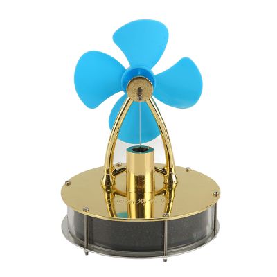 UPQRSG Stirling Engine Motor Toy, Low Noise Smoother ope ionBlue Stirling Scientific Physical Model for Gifts, Motor Steam Heat Education Model Toy Kit