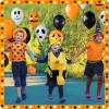Toulite Halloween Digger Ride On Child Costume - Yellow 3D Bulldozer Construction Worker Costume with Construction Hat for Kids Cosplay Occupation Party, 4 Years view 2