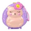 Polly Pocket Playset, Hedgehog Coffee Shop Compact with 2 Micro Dolls & 10 Accessories, Travel Toy with Fidget Exterior view 4