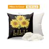 Custom Baby Crib Bedding Set - Personalized Name 5 Piece Nursery Crib Set Cartoon Design - Comfortable Blanket, Crib Sheet, Changing Pad Cover, Pillowcase, Wall Art Nursery Decor for Newborns Style F view 4