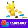 MEGA Pokmon Building Toys Set Pikachu & Zubat with 40 Pieces, 2 Poseable Characters and Pok Ball, 2 Inches Tall, for Kids view 2