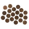 Artisan Owl Double-Sided Solid Brass Old West Replica Tokens - Antique Finish Collectible Cat House Brothel Tokens (Set of 20) view 4