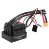 Alomejor Brushless ESC,Super Fluent Throttle Multiple Functions RC Speed Controller 120A XT60 for RC Car Enthusiasts Racers Off-Road Adventures view 1