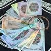 Jayiaine Tarot Cards Deck, New Water Proof with Guidebook Divination Oracle Card Gold Foil 80 Tarot Cards, Fortune Telling Game Set for Family Reunion Beginners Expert Readers,Black view 3