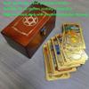 Jayiaine Tarot Deck, with 80 Waterproof Cards of Guide Divination Oracle Bone Inscriptions, Destiny Game Suit is A Christmas Birthday Gift for Beginner Experts and Readers,Pink view 2