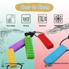 Chew Necklaces for Sensory Kids, 5PCS Building Block Silicone Chewy Necklace for Boys and Girls with Autism Biting Chewing, BPA Free Teether Toys for Baby Toddler and Infant Teething view 4