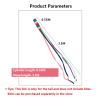 4/10M Rainbow Rotating Tube Tassel Tail,Strap Helps with Kite Balance and Stability Special, Effects Kite Flying Tail Pendant (Color : 4M) view 4